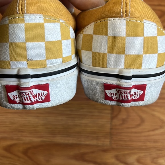 Yellow Checker Vans - Picture 5 of 5